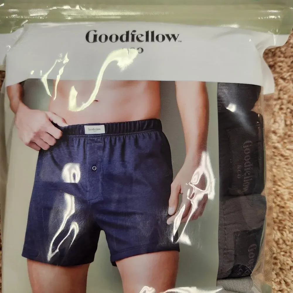 Goodfellow & co. Classic knit boxers 5 pack sz Med NWT